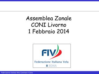 Assemblea Zonale CONI Livorno 1 Febbraio 2014