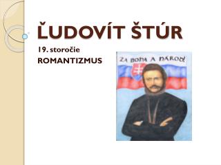 ĽUDOVÍT ŠTÚR