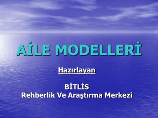 AİLE MODELLERİ