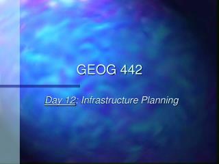 GEOG 442