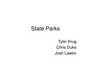 State Parks