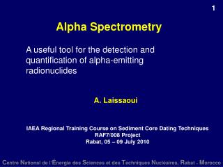 Alpha Spectrometry