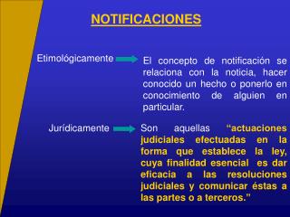 NOTIFICACIONES