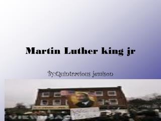 Martin Luther king jr