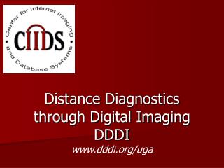 Distance Diagnostics through Digital Imaging DDDI dddi/uga