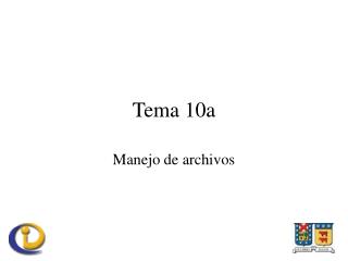 Tema 10a