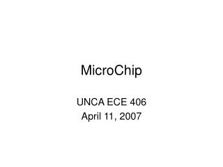 MicroChip