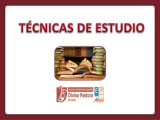 TÉCNICAS DE ESTUDIO