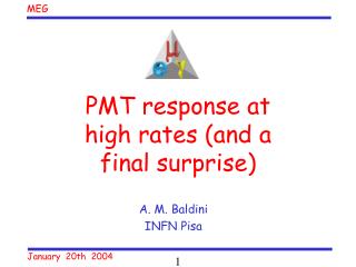 PMT response at high rates (and a final surprise)