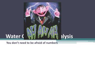 Water Quality Data Analysis