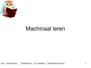 Machinaal leren