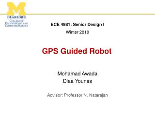 GPS Guided Robot