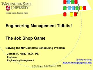 The Job Shop Game