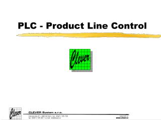 PLC - Product Line Control