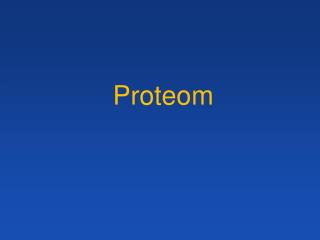Proteom