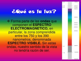 ¿Qué es la luz?