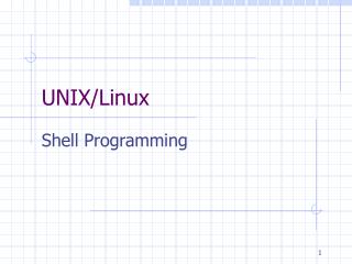 UNIX/Linux