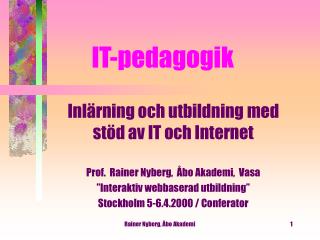 IT-pedagogik