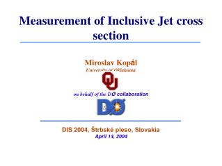 Measurement of Inclusive Jet cross section