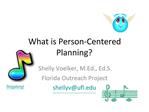 What is Person-Centered Planning