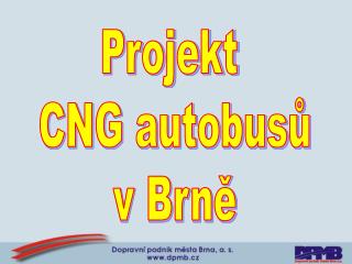 Projekt CNG autobusů v Brně