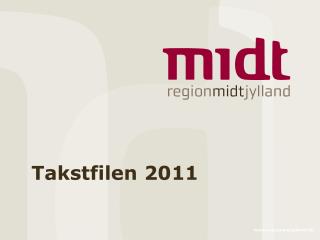 Takstfilen 2011