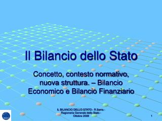 Il Bilancio dello Stato