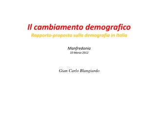 Gian Carlo Blangiardo