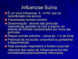 Influenzae Suína