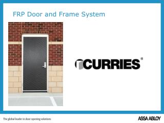FRP Door and Frame System