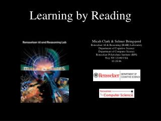 Learning by Reading