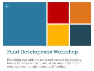 Fund Development Workshop