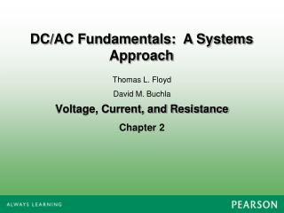 Voltage, Current, and Resistance