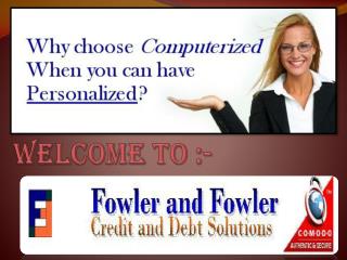 Best Credit company for All-Get Started for Free at Fowleran