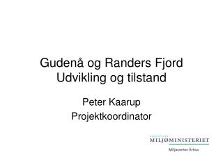 Gudenå og Randers Fjord Udvikling og tilstand