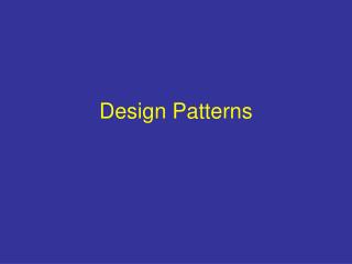 Design Patterns