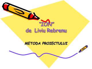 “ION” de Liviu Rebrenu