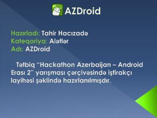 AZDroid
