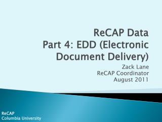 ReCAP Data Part 4: EDD (Electronic Document Delivery)