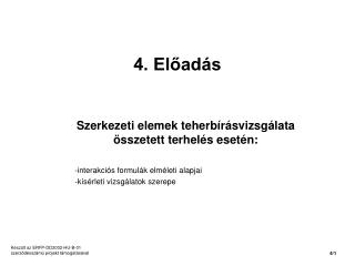 4. Előadás