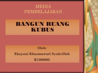 MEDIA PEMBELAJARAN