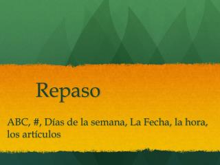Repaso