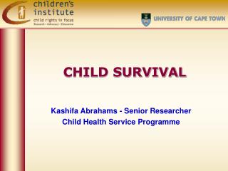 CHILD SURVIVAL