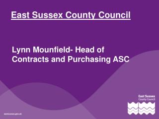 East Sussex County Council