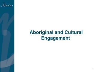 Aboriginal and Cultural Engagement