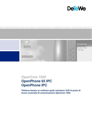 OpenPhone 65 IPC OpenPhone IPC