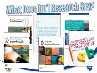 What Does Int’l Research Say?