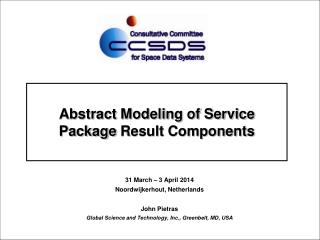 Abstract Modeling of Service Package Result Components