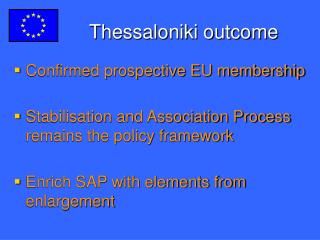 Thessaloniki outcome