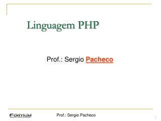 Prof.: Sergio Pacheco